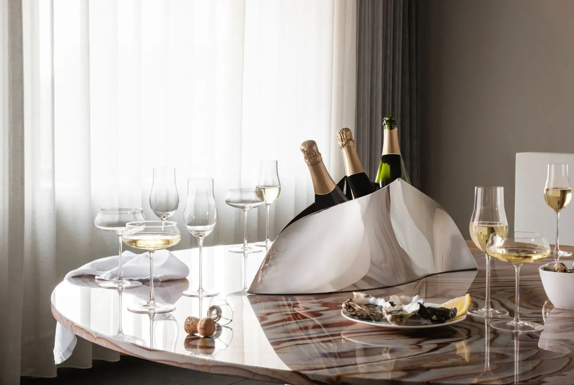 Bernadotte Champagneglass 6-Pakning