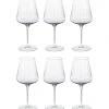 Bernadotte Rodvinsglass 6-Stk.