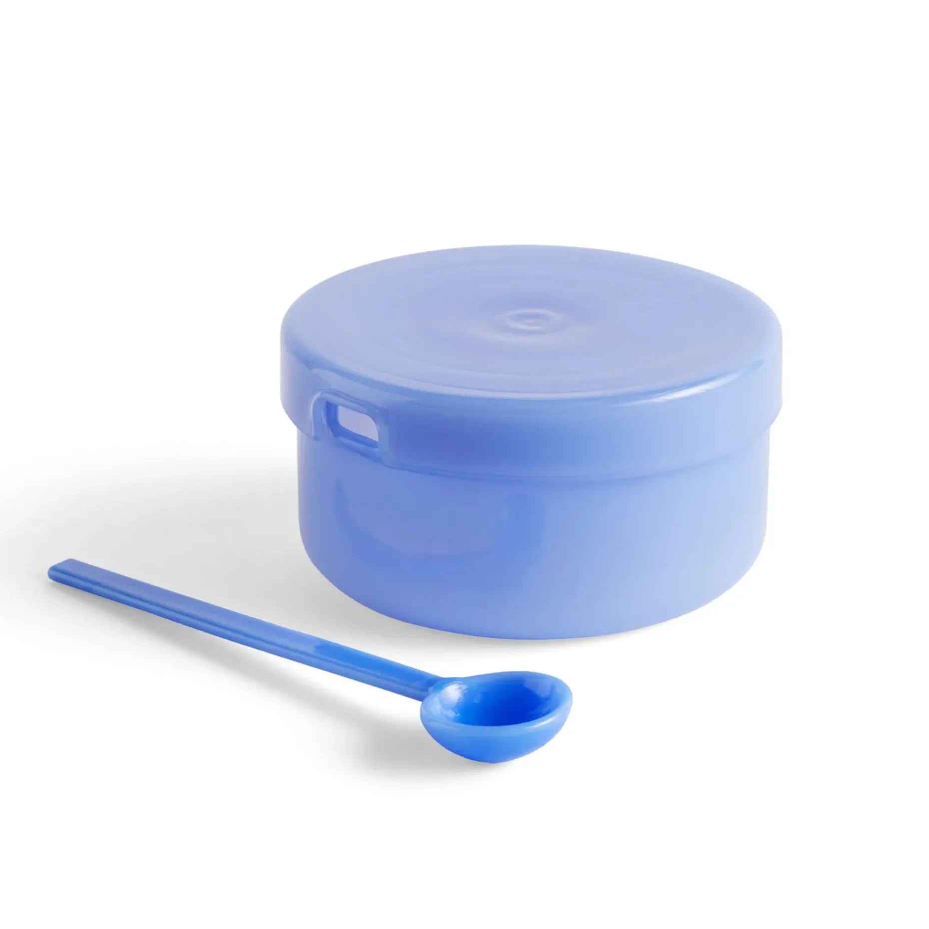 Borosilicate Skal Med Lokk Og Skje