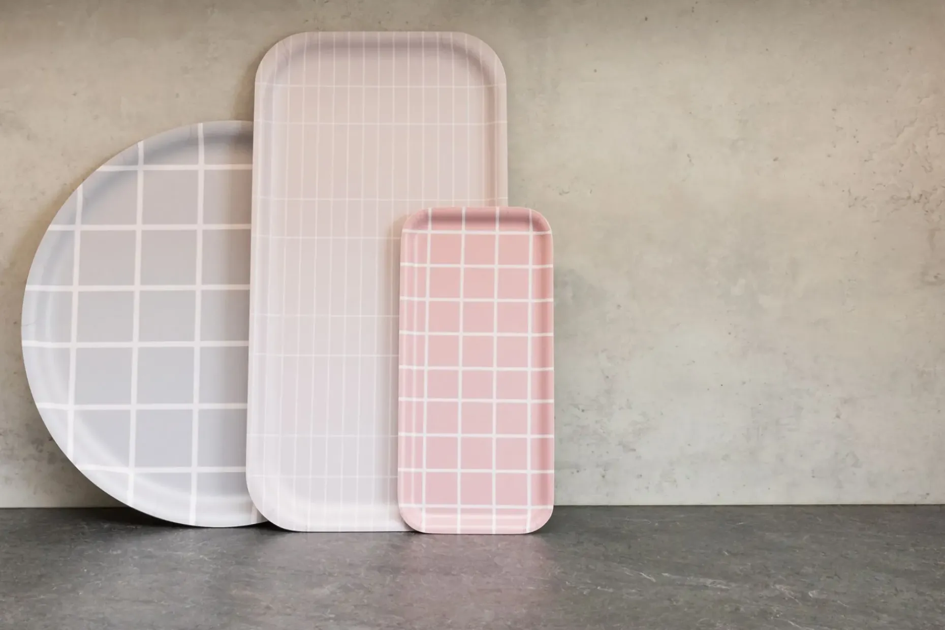 Checks & Stripes Brett 22 X 43 Cm
