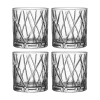 City Double Old Fashioned Glass 4-Pakk