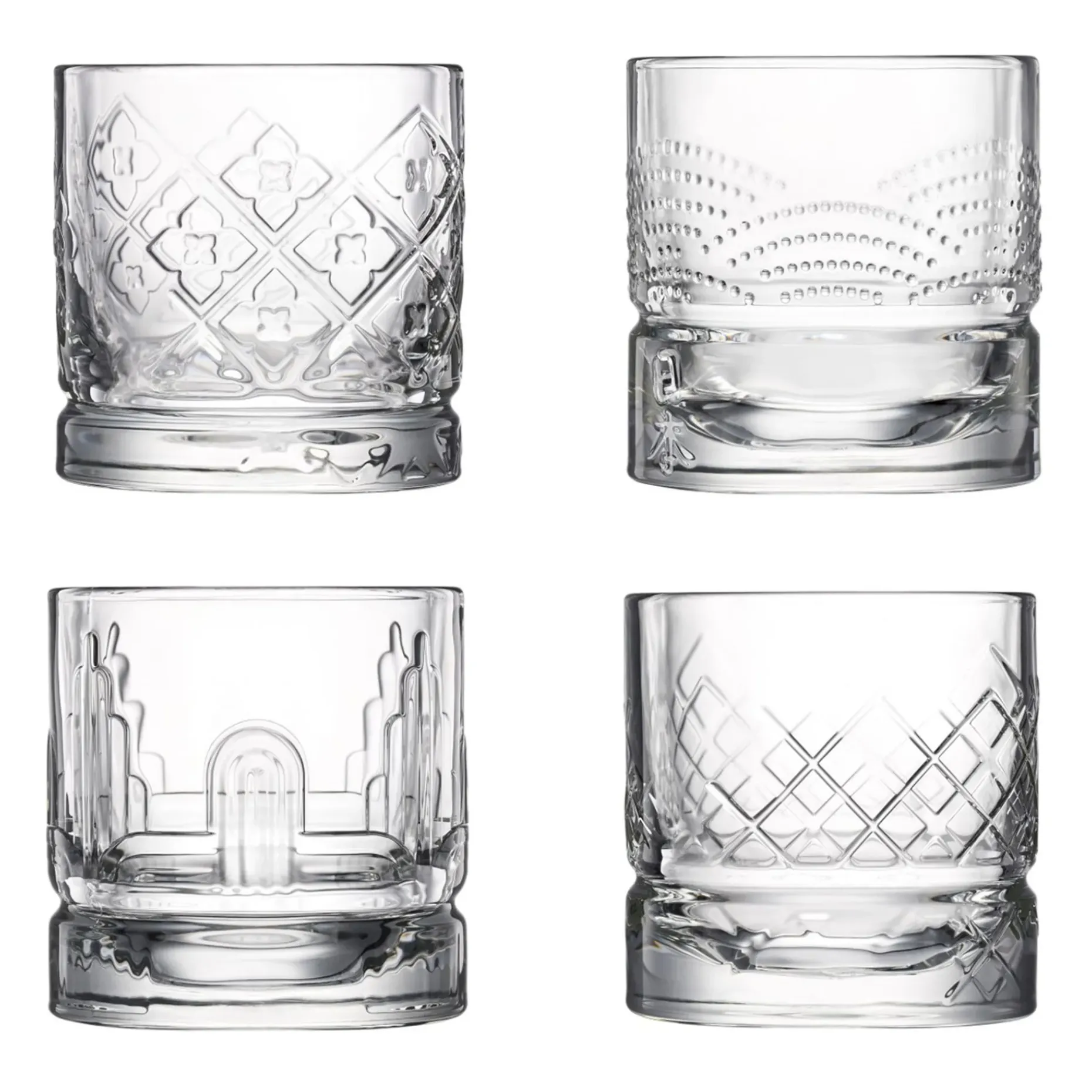 Dandy Whiskeyglass 4 Deler