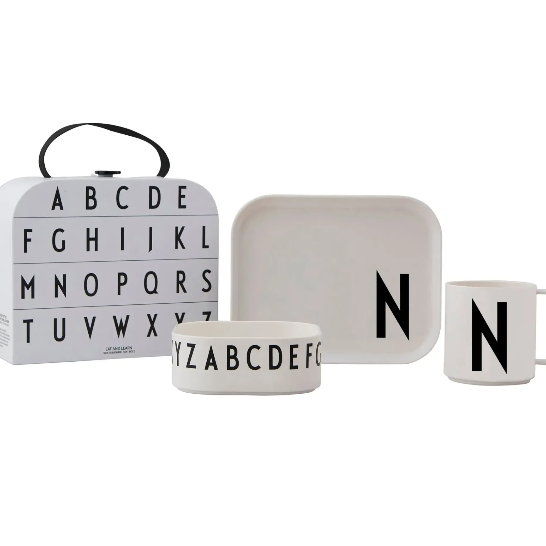 Desig Letters Bar Eservise Sett