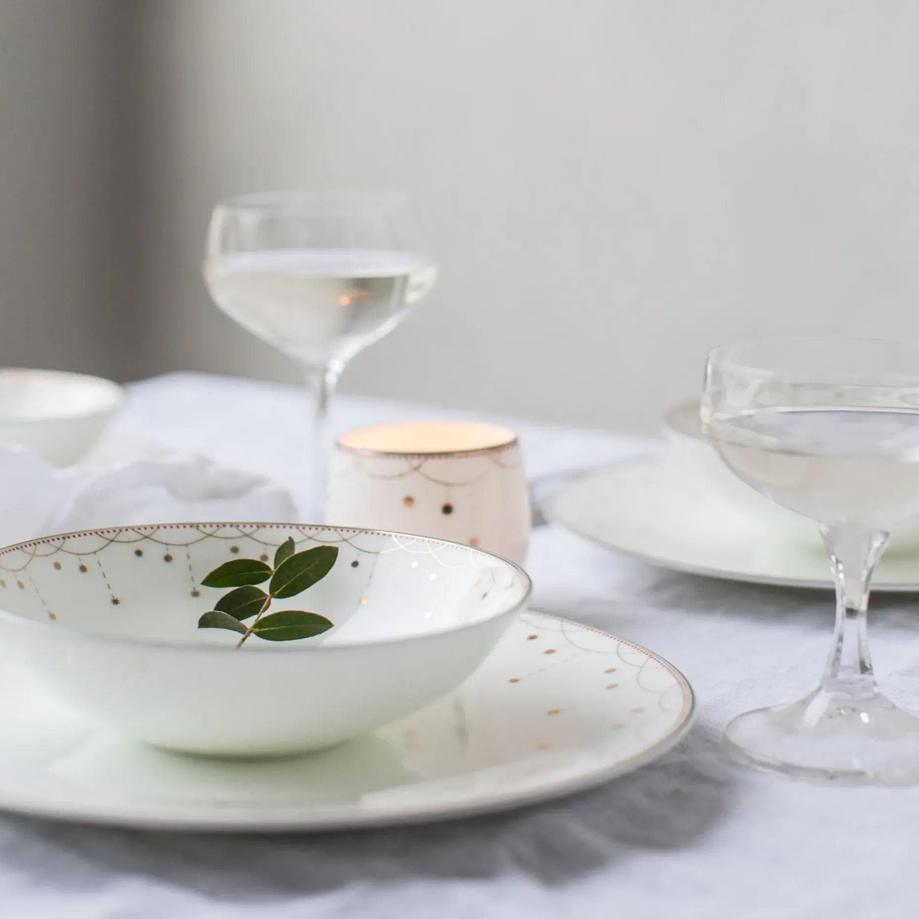 Julemorgen Dyp Tallerken