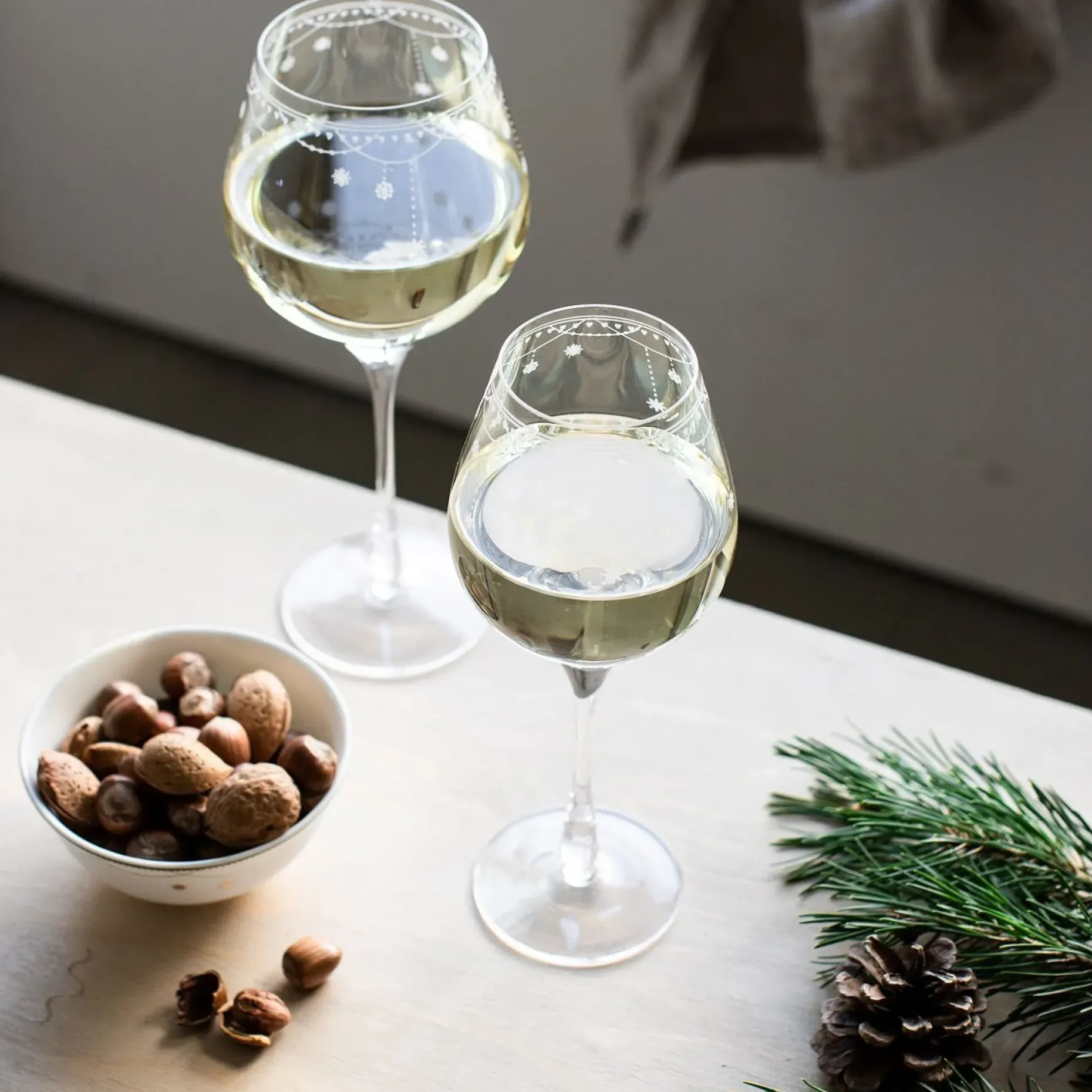 Julemorgen Rodvinsglass