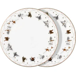 Julemorgen Story Tallerken 25 Cm 2-Stk.