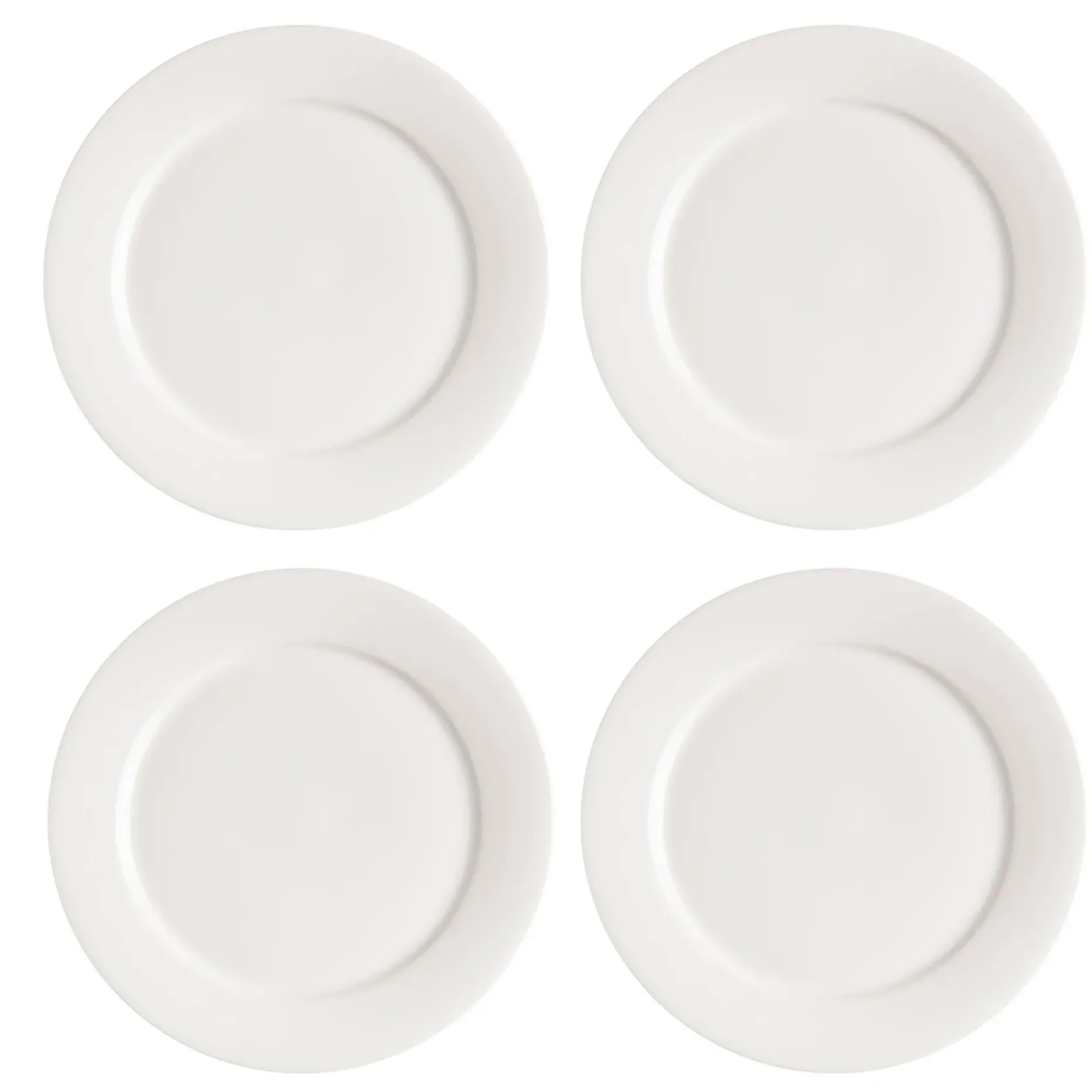 Kalk Tallerken 21 Cm 4-Stk.