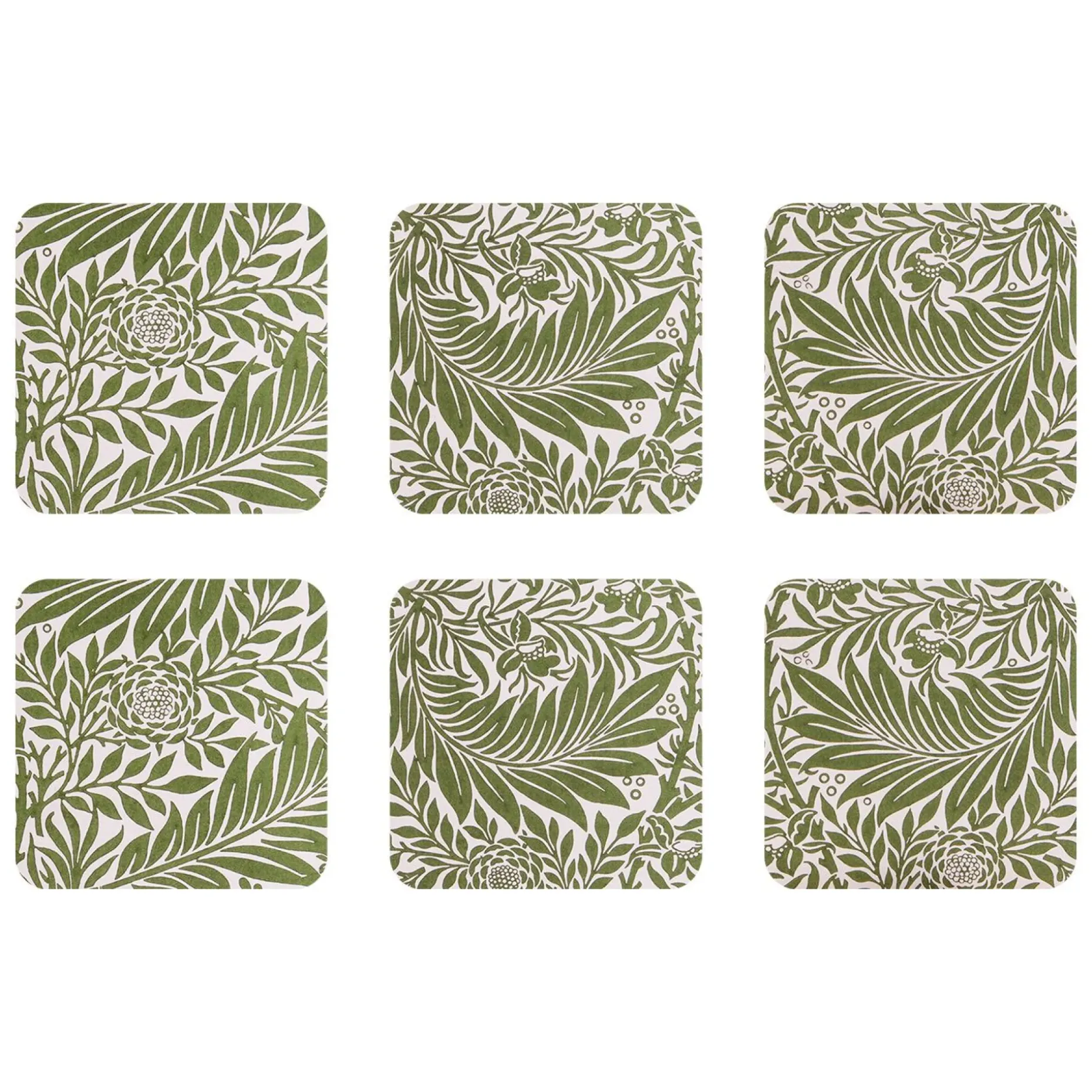 Larkspur Glassunderlag 6-Stk.