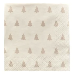 Linen Trees Servietter 33 X 33 Cm 20-Pakning