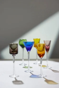 Lyngby Glass Snapsglass 2,5 5 Cl 6 Deler