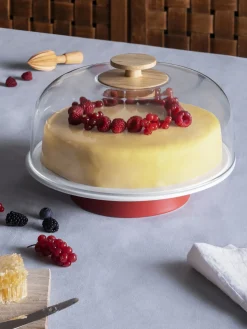 Mattina Kakefat Med Glasskuppel