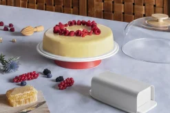 Mattina Kakefat Med Glasskuppel
