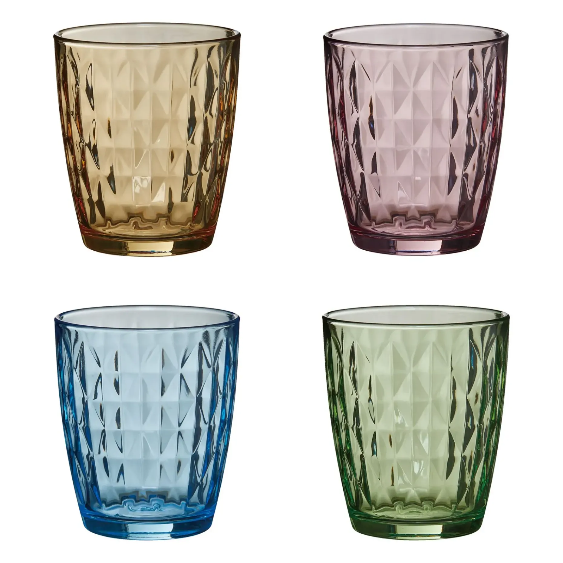 Mosaic Drikkeglass 34 Cl 4-Pakning