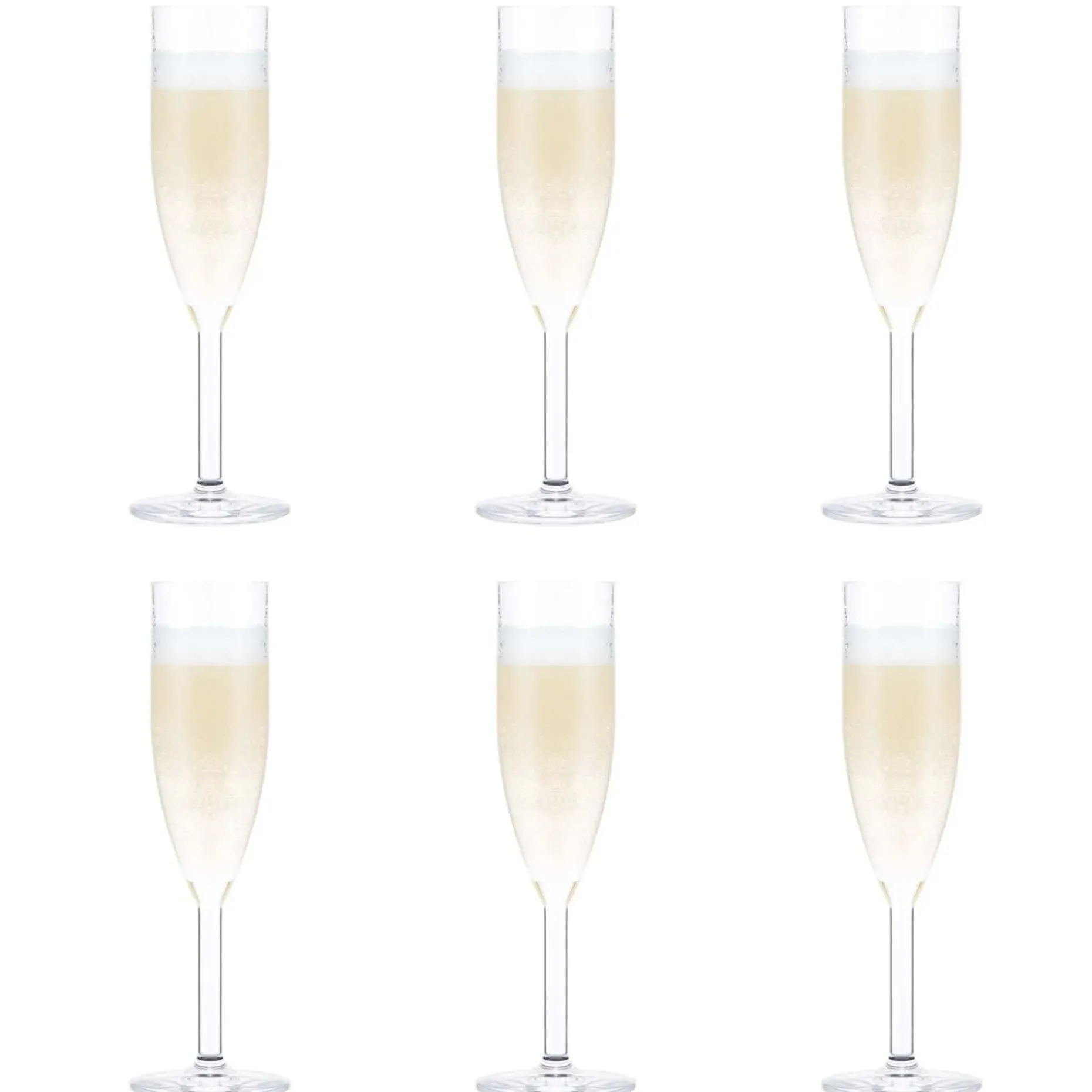 Oktett Champagneglass 6-Stk.
