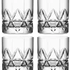 Peak Double Old Fashioned Glass 4-Stk.