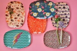 Rice Melamintallerken 22X30 Cm