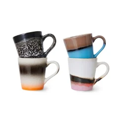 70'S Espressokopp 4-Pk