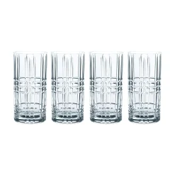 Square Longdrinkglass 37 Cl 4-Stk.