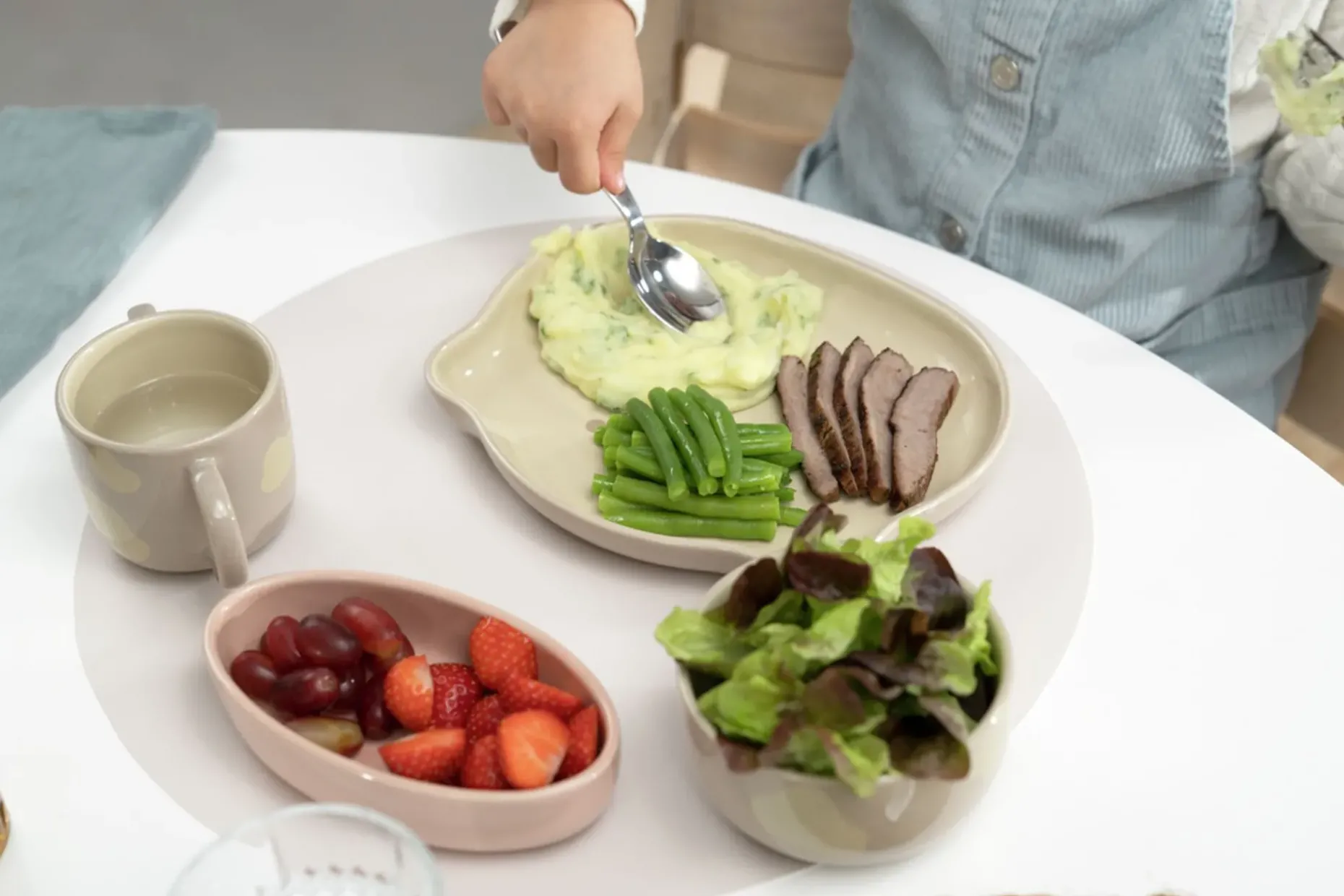 Staub Barneservise 4 Deler