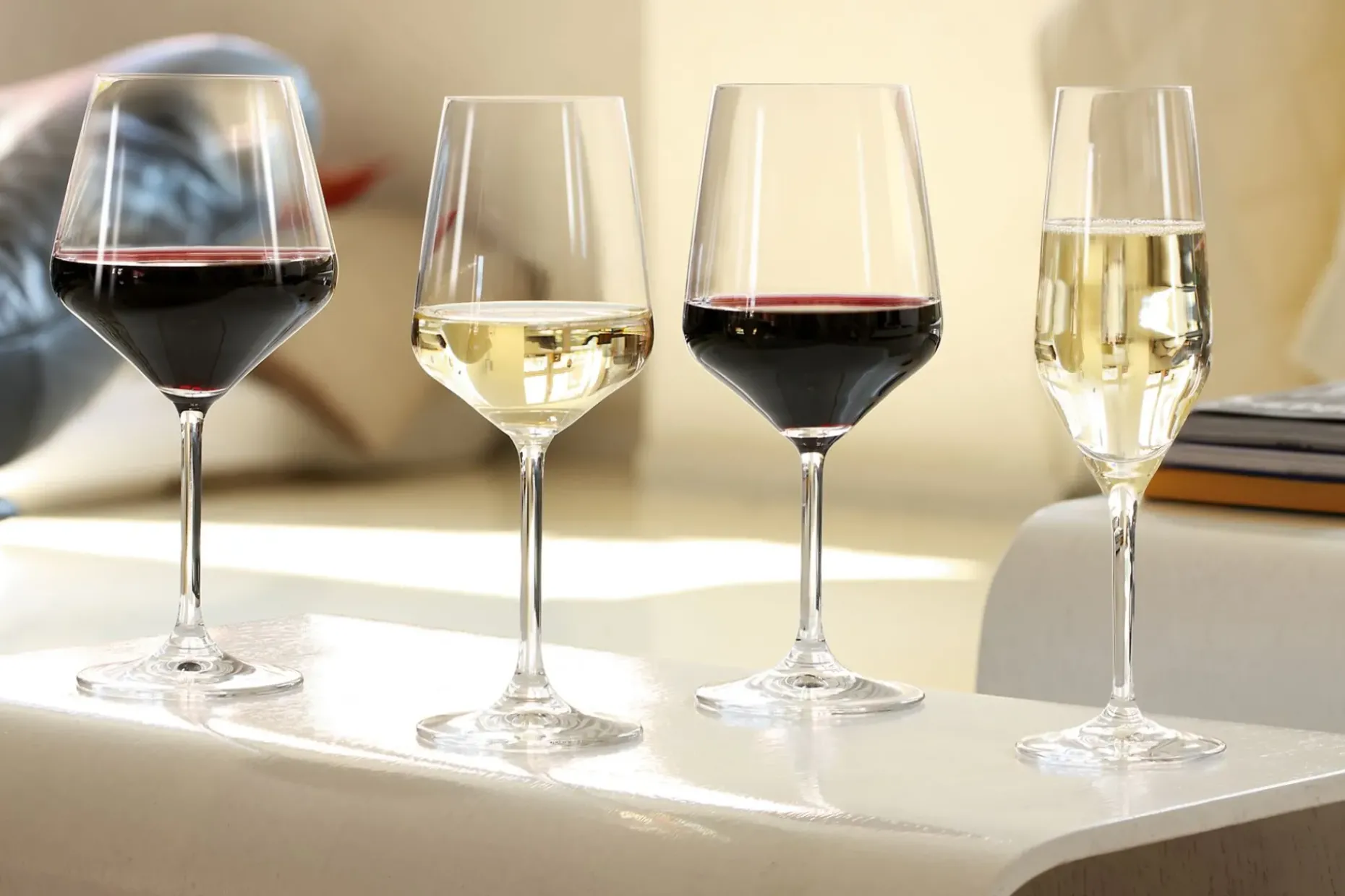 Style Rodvinsglass 4-Pakning