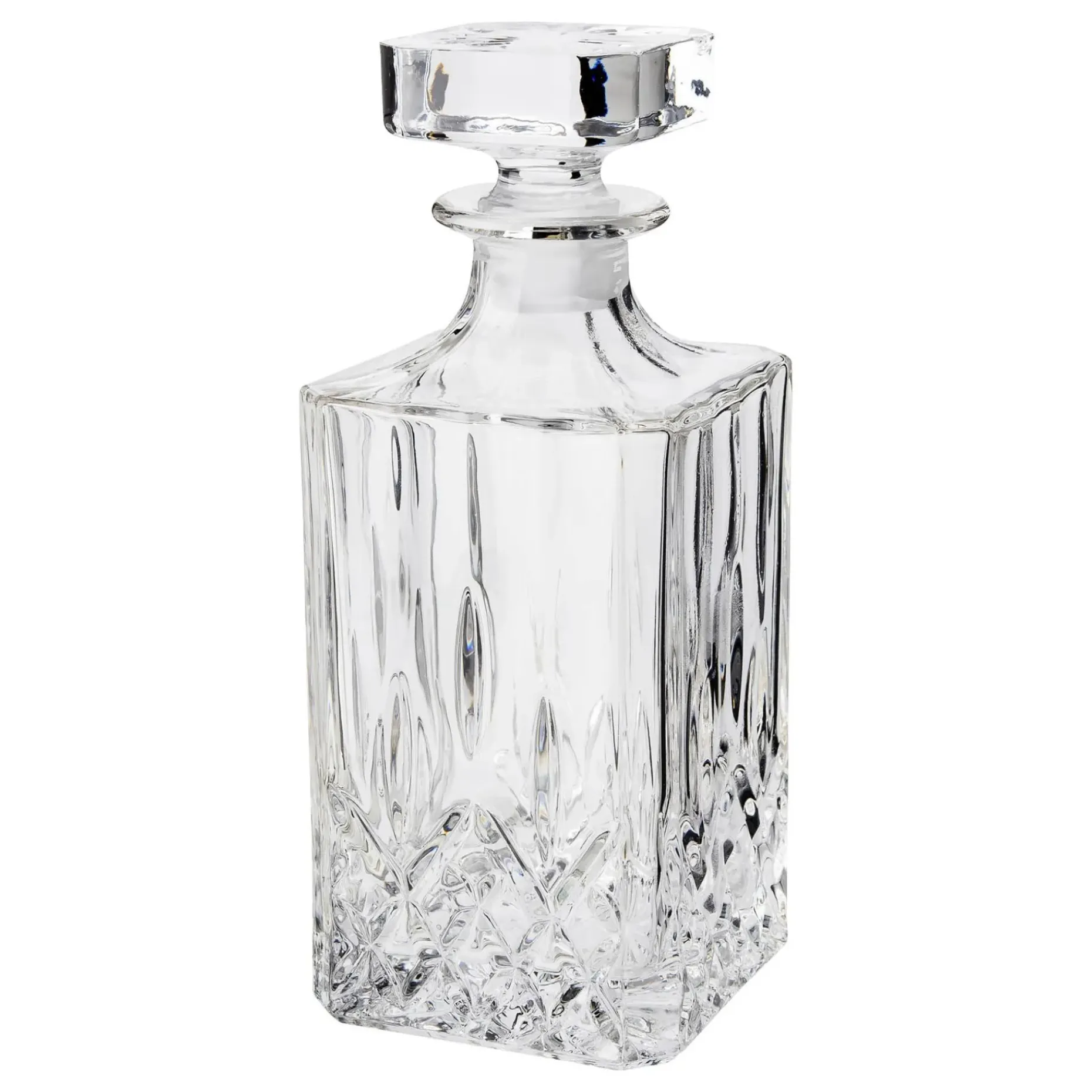Vide Whiskeysett Karaffel Og 6 Stk. Whiskeyglass