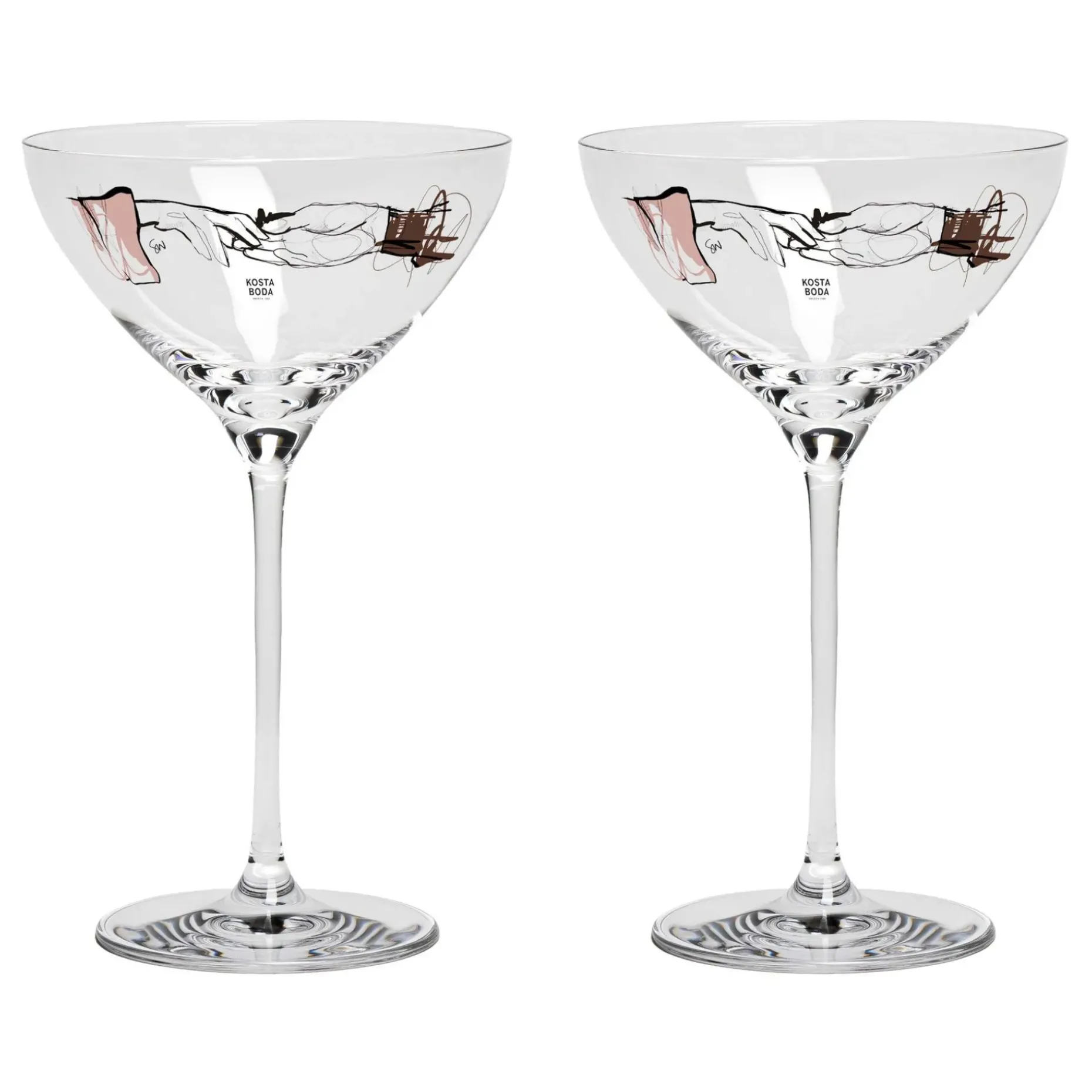 You And Me Together Champagnecoupe 32 Cl 2-Pakning