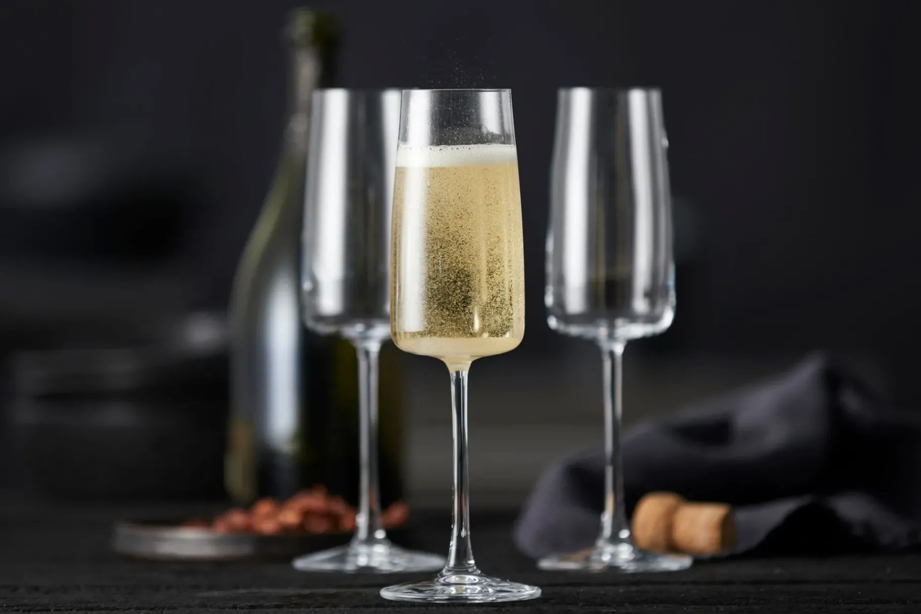 Zero Champagneglass 30 Cl 4-Pakning